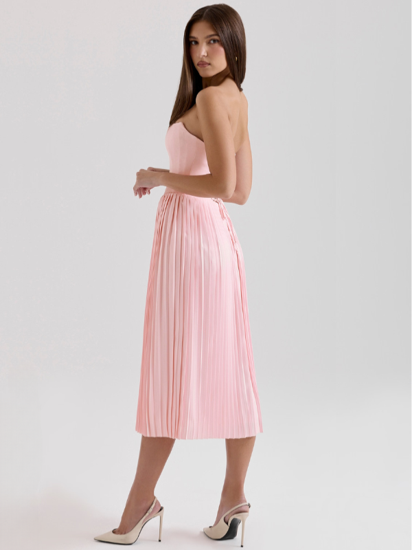 Eleonora Midi Dress Pink